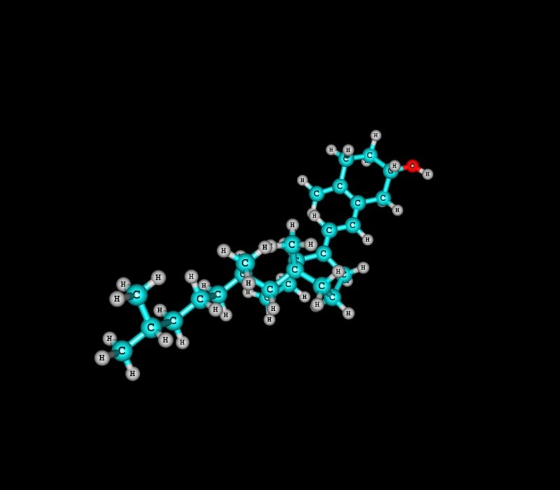 Vitamina D, estructura molecular