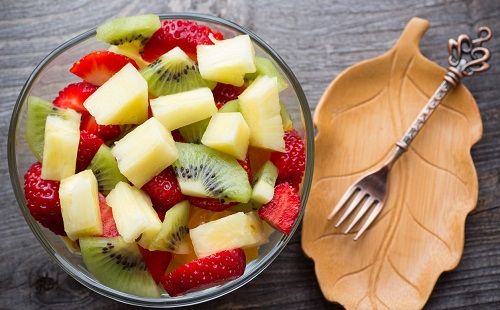 La fruta, ¿antes o después de comer?
