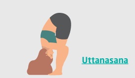 Postura de yoga: Uttanasana