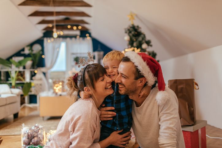 Una navidad con niños más saludable