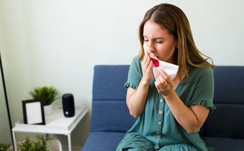 Cómo parar el sangrado nasal
