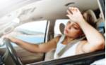 Conducir con calor provoca accidentes