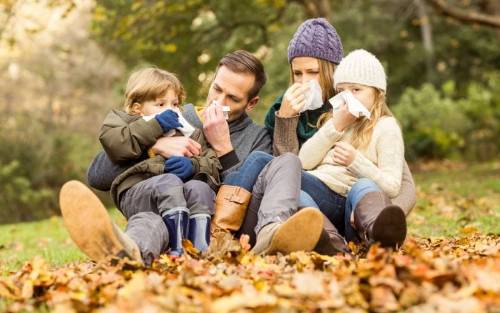 Evitar el contagio entre niños en otoño