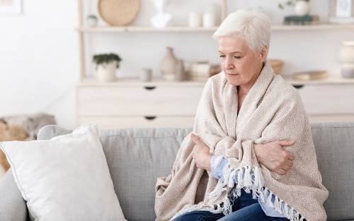 Why are older people very cold?